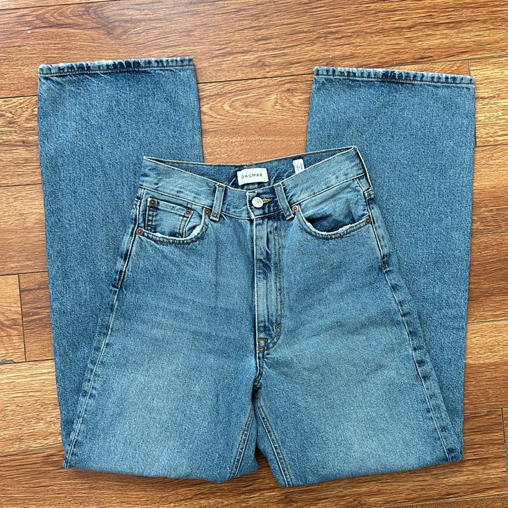 DAGMAR WIDE LEG DENIM JEANS - Picture 3 of 6